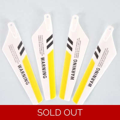 Syma S107G-02 RC Helicopter Main Rotor Blade Set - Yellow Syma S107G-02 RC Helicopter Main Rotor Blade Set - Yellow